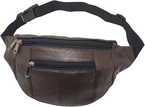 Genuine soft brown - brown, leather
