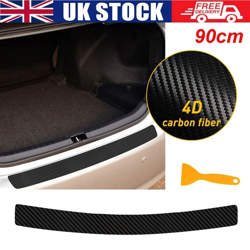 Car rear boot bumper - sill, body