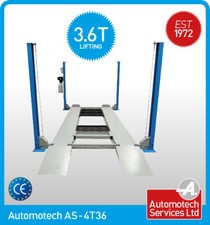 4 POST CAR LIFT / VEHICLE RAMP / PARKING LIFT / WITH MOBILE WHEEL KIT 3.6T 240V