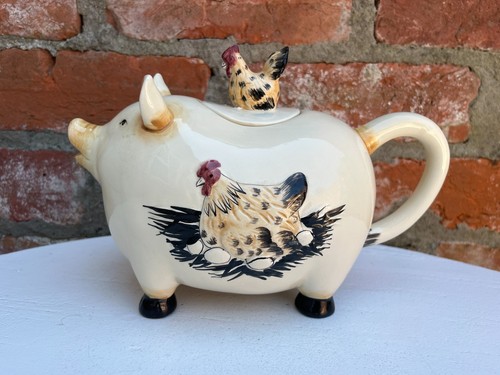 Pig chicken teapot by - teapot,,