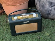 VINTAGE ROBERTS REVIVAL R250 CLASSIC RADIO GREEN TESTED & WORKING 