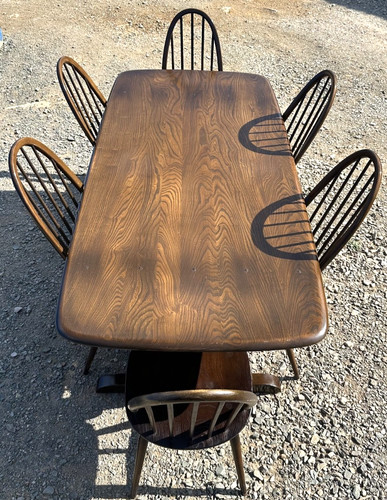 Vintage ercol dining table - ercol,