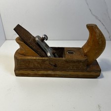 Antique Vintage Jack Plane Wooden 
