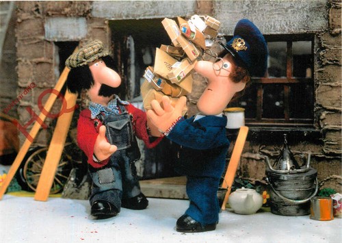 Picture postcard postman pat - picture,