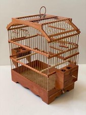 WOODEN BIRD CAGE / PARAKEET / CANARY / FİNCH