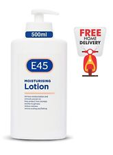 E45 Dermatological Moisturising Lotion 500 ml – Body Lotion with Pump – Daily Mo