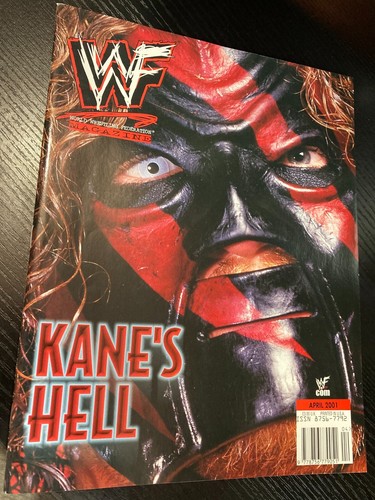 Wwf wwe magazine april 2001 - magazine,