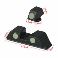 Optics Glow Night Fiber Sights