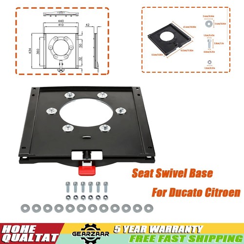 Cta seat swivel - base, x250