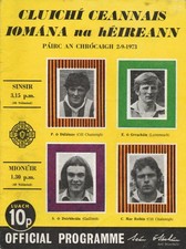 GAA 1973 All Ireland Hurling Final Limerick/Kilkenny Kilkenny/Galway VERY GOOD
