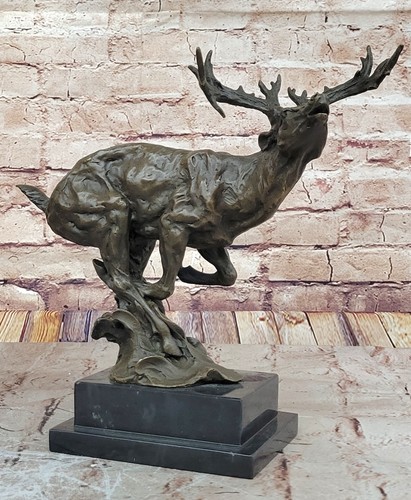 Chalet lodge art elk - elk, stag