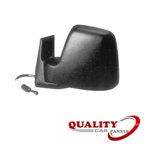 Door wing mirror - mirror, black