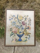 Antique Crewel Work Wool