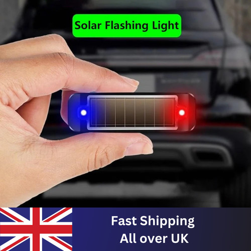 Led solar car - solar, alarm