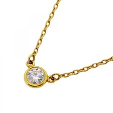 TIFFANY&CO. By The Yard 1PD Diamond 18k Yellow Gold Necklace