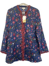 NEW EAST Anokhi Blue Red