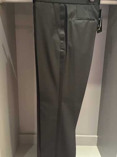 Boss black tuxedo trousers - boss,