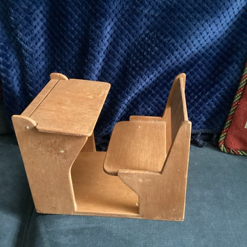 Dolls teddy school desk - dolls,