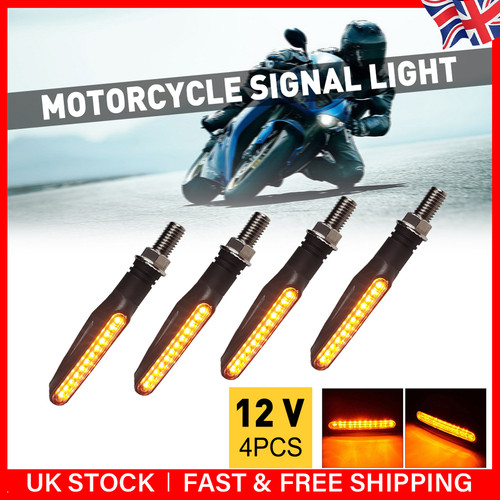 Amber motorbike blinker - blinker, turn