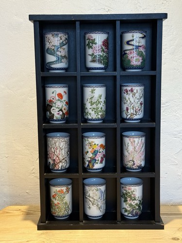 Vintage japanese tea cups - japanese,