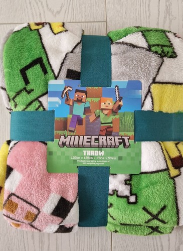 Primark minecraft throw - minecraft,