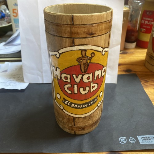 Wooden havana club - havana, wood