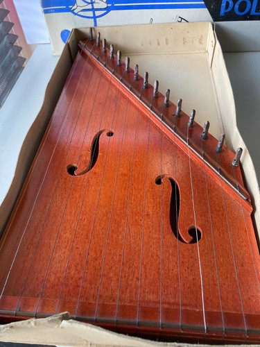 Vintage zither harp polyjeux - vintage,