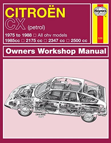 Citroen owner workshop - cx,