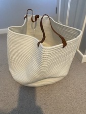 Laundry Basket with Handles NWOT Large Capacity
