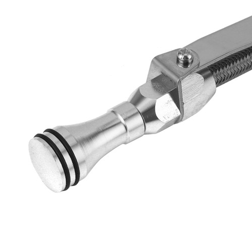 Stainless steel flex dipstick - steel,