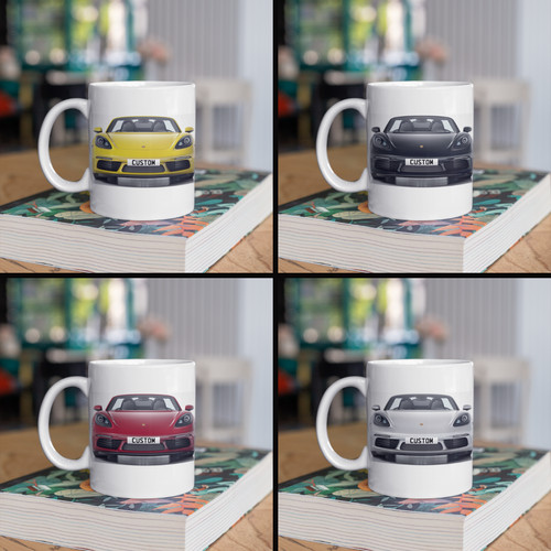 Personalised porsche 718 - personalised,