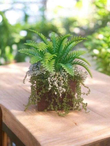 Dolls house large flower - dolls,