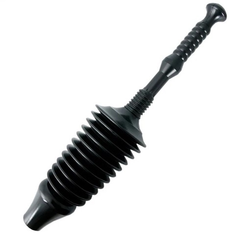 Heavy duty toilet - heavy, plunger