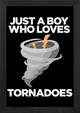 Tornado Framed Wall Art Poster