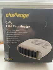 Challenge 2kw Flat Fan Heater
