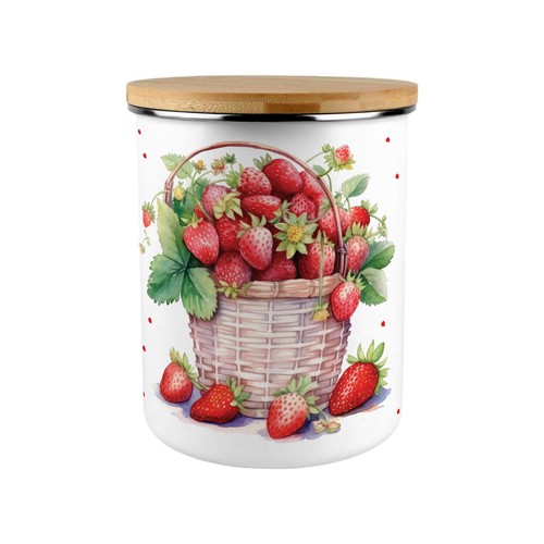 Extra large enamel canister - extra,
