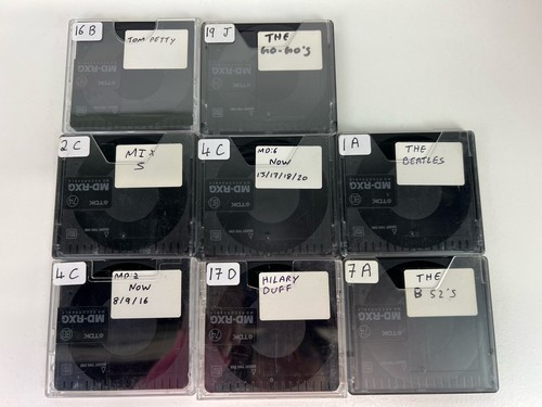 Tdk rxg minidiscs 4 x - x,