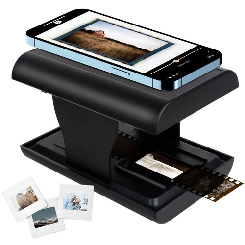 Mobile 35mm film scanner slide - mobile,