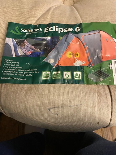 Scafell rock eclipse six - rock, tent