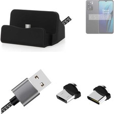 Docking Station for OnePlus Nord N20 SE + USB-Typ C und Micro-USB Connector