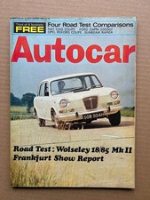 WOLSELEY 18/85 AUTOCAR