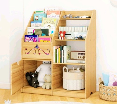 Puncia kids pine bookshelf - kids,