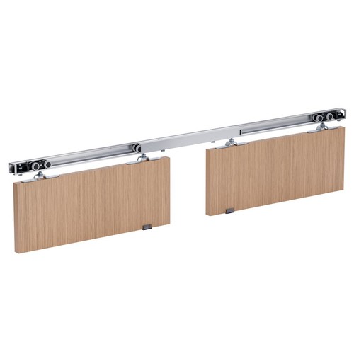 Sliding door track gear - sliding, system