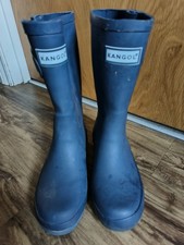 Kangol Wellington boots blue