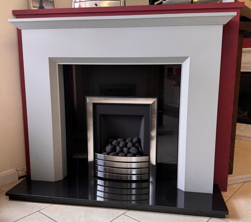 Calais mantel grey - 54", grey,