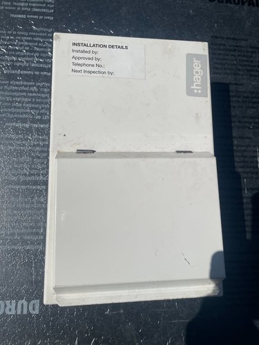 Hager metal consumer garage - hager,