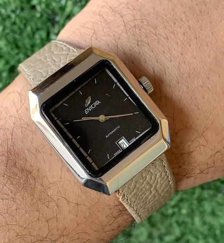 Vintage enicar automatic watch - vintage,
