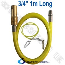 3/4" GAS CATER HOSE FOR OVEN