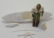 Vintage G.I Joe Stalker Missing Dagger And Canoe Gun