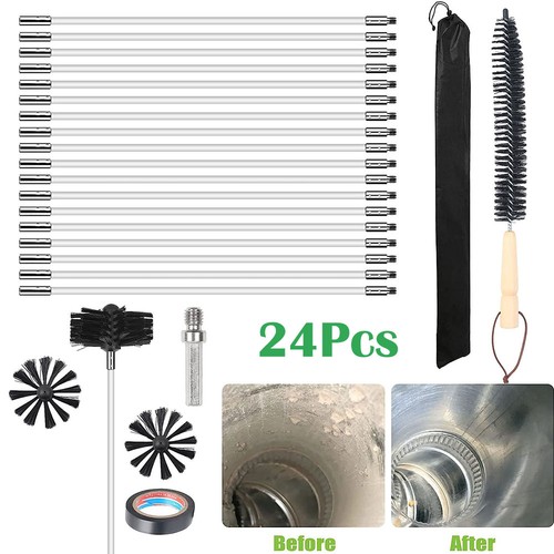 24x flexible chimney - flexible, set